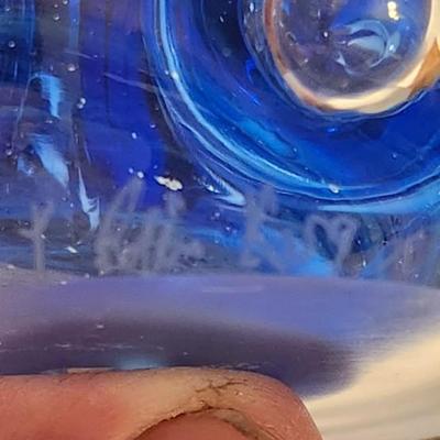 Gorgeous Rollin Karg Art Glass, Sculpture/Paperweight