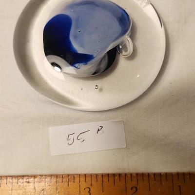 Gorgeous Rollin Karg Art Glass, Sculpture/Paperweight