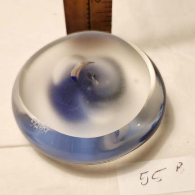 Gorgeous Rollin Karg Art Glass, Sculpture/Paperweight