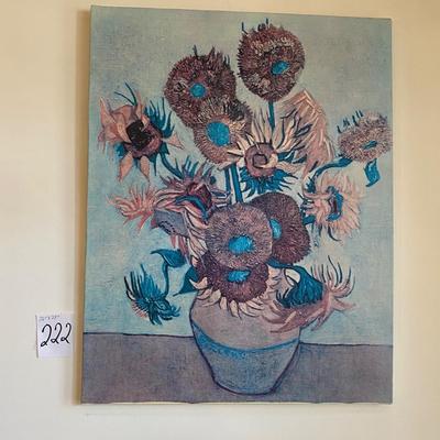 Sunflowers by Vincent Van Goph Canvas Print