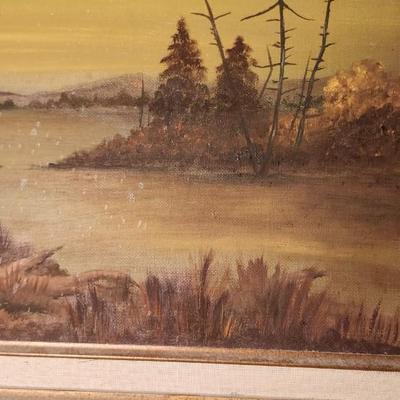 Oil painting by Peggy Ryan