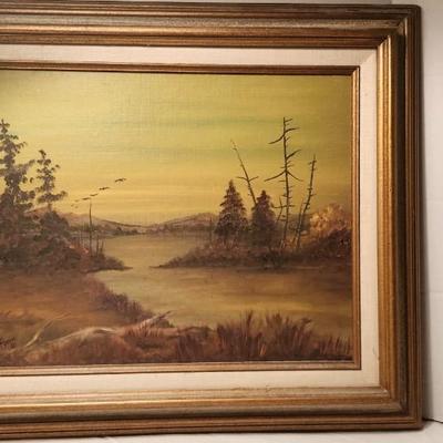 Oil painting by Peggy Ryan