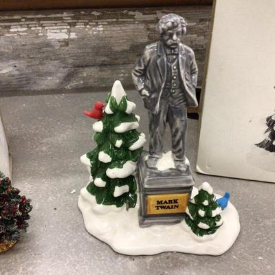 Mark Twain Christmas Tree and Picket Fence Accessories