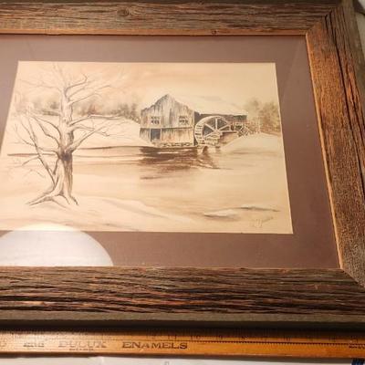 The Olde Mill by R Zaudke Art