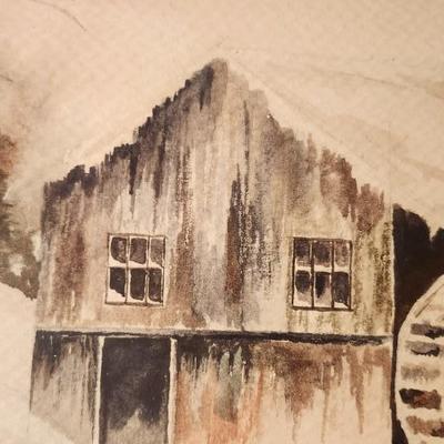 The Olde Mill by R Zaudke Art