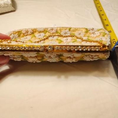 Vintage purse lot including Jolles Original 1950s Beaded Embroidered, Town & Country