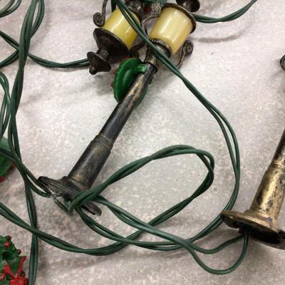 Dept. 56 String of 10 Street Lights.
