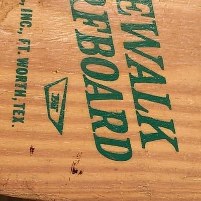 Vintage 1960’s Nash Sidewalk Surfboard Skateboard 1 of 2