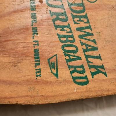 Vintage 1960’s Nash Sidewalk Surfboard Skateboard 2 of 2