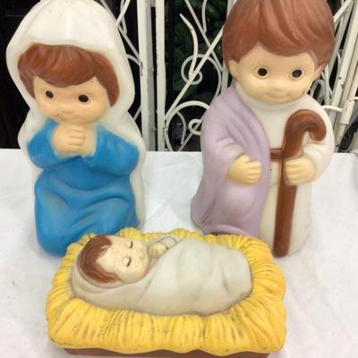 Nativity Blow Mold Set