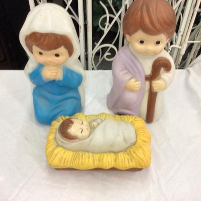 Nativity Blow Mold Set
