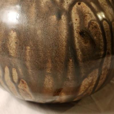 Stoneware Art Pottery Jar with lid by Scot Detty