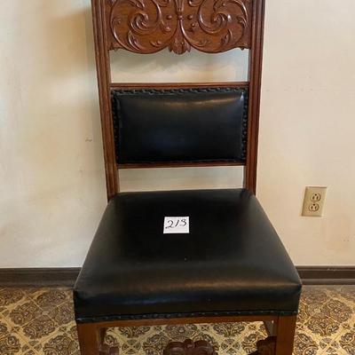 Beautiful Vintage Carved Chair