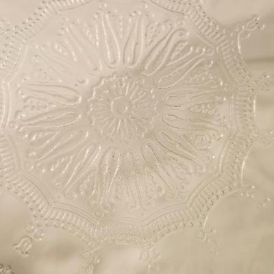 1930 Vintage Uranium Glass Serving lot