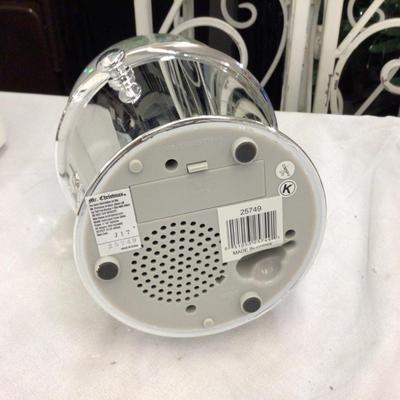 AutomatedSnow Globe Happy New Years Music Box