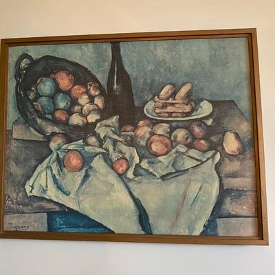 Paul Cezanne “Basket of Apples” Canvas Print
