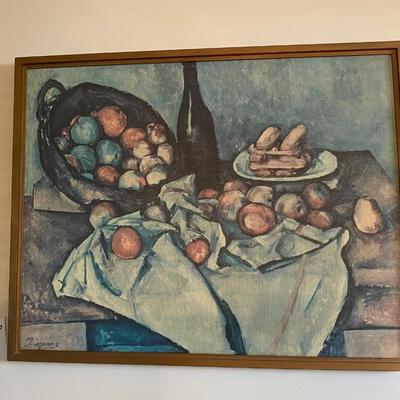 Paul Cezanne “Basket of Apples” Canvas Print