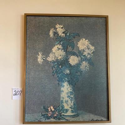 Victoria Fantin-LaTour “Still Life of Flowers”