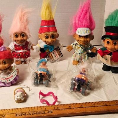 Trolls vintage Lot Russ Brand Lot