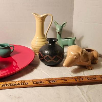 MCM Pottery lot including Poppytrail by Metlox
