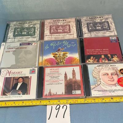 Mozart CD’s