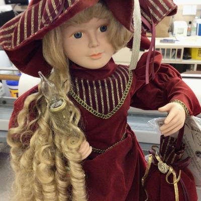 Animated Victorian Girl