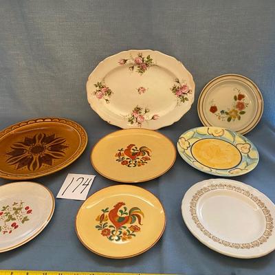 Vintage Assorted Plates