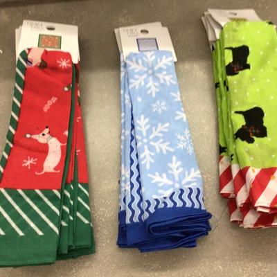 Christmas Themed Dog Bandana’s