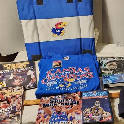 KU and WSU sports memorabilia