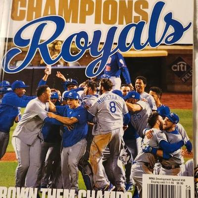 Kansas City Chiefs and Kansas City Royals sports memorabilia lot