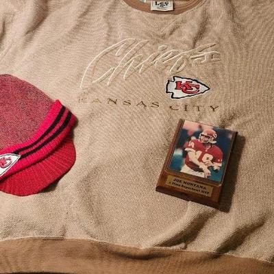 Kansas City Chiefs and Kansas City Royals sports memorabilia lot