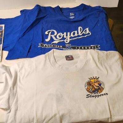 Kansas City Chiefs and Kansas City Royals sports memorabilia lot