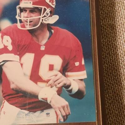 Kansas City Chiefs and Kansas City Royals sports memorabilia lot