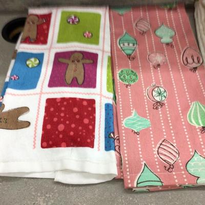 Christmas Towels Lot