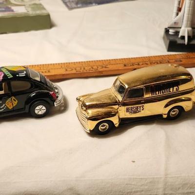 Hot wheels and the Ertl company space shuttle