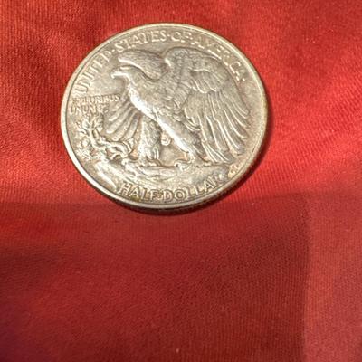 1946 P LIBERTY WALKING XVF US COIN HALF C125