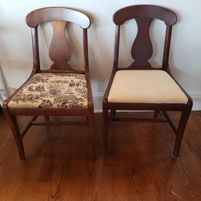 Two Wooden Chairs and Accessories (PB-KD)