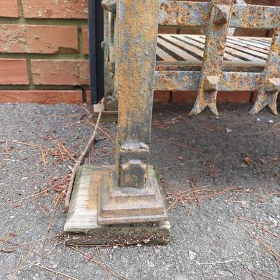 Cast Iron Fire Grate with Backplate (Y-BBL)