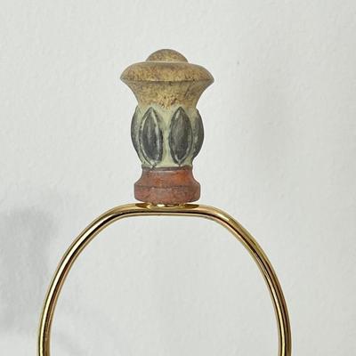 Pair (2) French Provincial Style Table Lamps