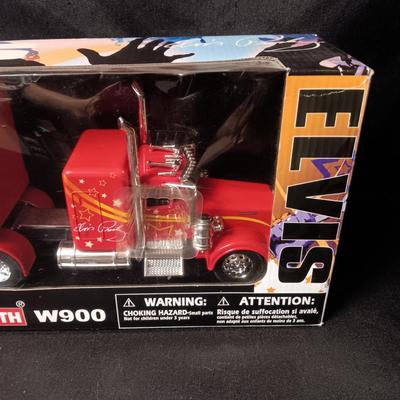 ELVIS KENWORTH W900 SEMI TRAILER