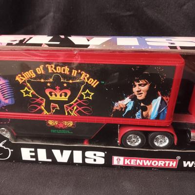 ELVIS KENWORTH W900 SEMI TRAILER