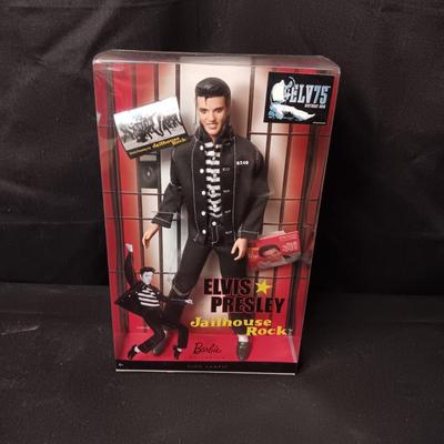 ELVIS PRESLEY JAILHOUSE ROCK BARBIE COLLECTOR FIGURE