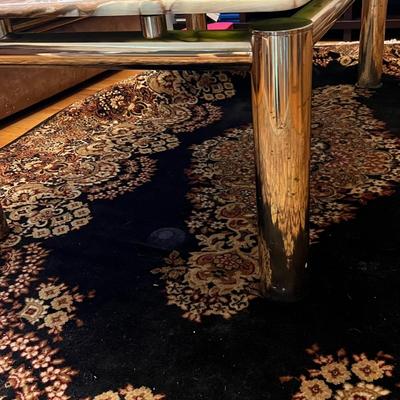 Onyx & Brass Coffee Table (LR-RG)