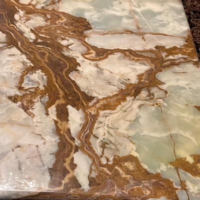 Onyx & Brass Coffee Table (LR-RG)
