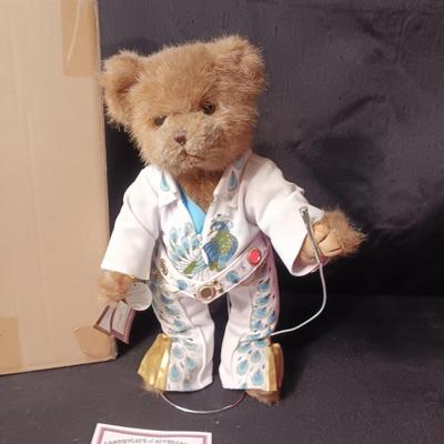 ELVIS PRESLEY "VIVA THE TEDDY BEAR" W/COA