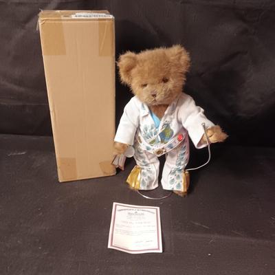 ELVIS PRESLEY "VIVA THE TEDDY BEAR" W/COA