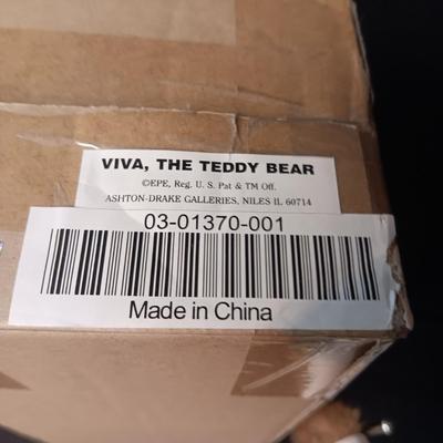ELVIS PRESLEY "VIVA THE TEDDY BEAR" W/COA