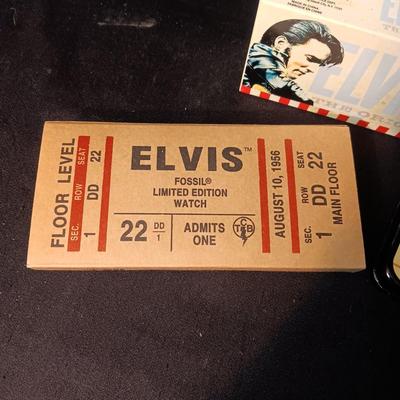 ELVIS FOSSIL LIMITED EDITION WATCH W/COA