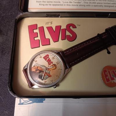 ELVIS FOSSIL LIMITED EDITION WATCH W/COA