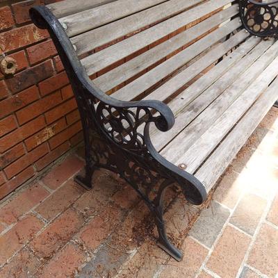 Cast Iron Garden Bench (Y-BBL)
